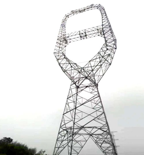 500kV-輸電線路鐵塔